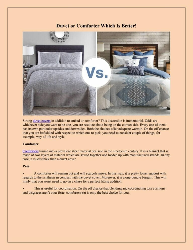 Which Way Does a Comforter Go 386 - Which Way Does a Comforter Go? A Guide to Making Your Bed Perfectly