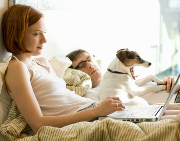 Dog Sleeping In Bed Ruining Relationship Tips on How to Cope 1452 - Dog Sleeping In Bed Ruining Relationship? Tips on How to Cope