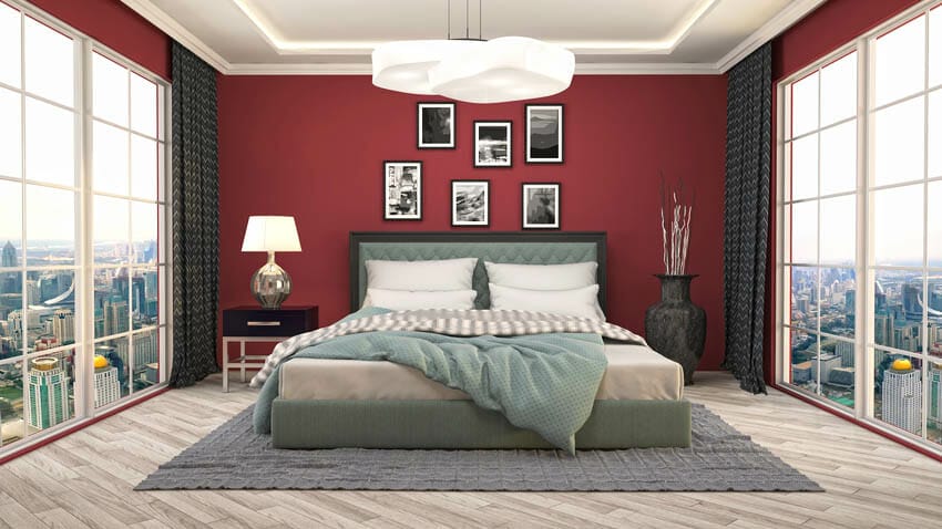 What Color Comforter Goes With Red Walls? Tips to Get it Right
