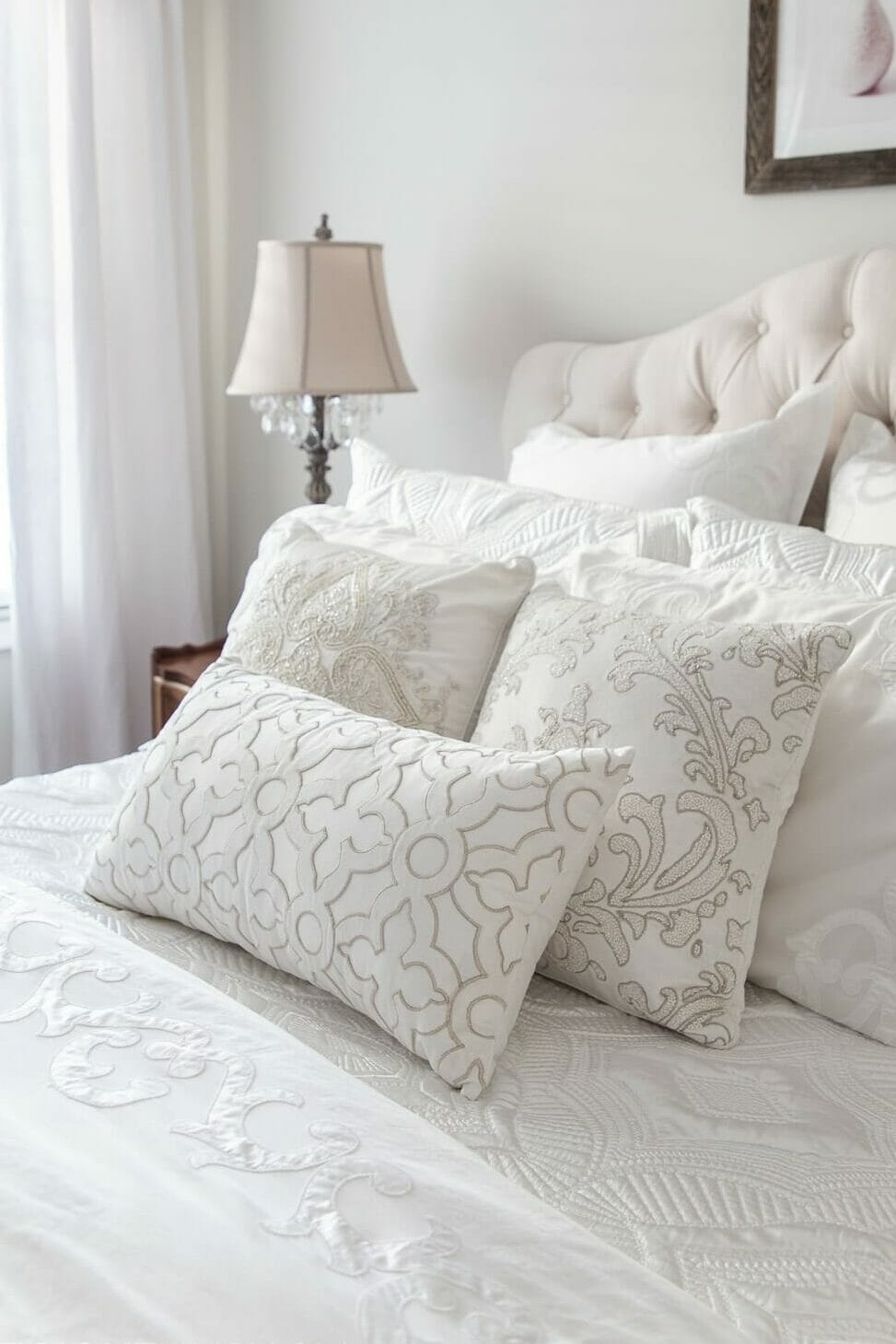 How To Decorate A Bed With A White Comforter 1909 edited - How To Decorate A Bed With A White Comforter?