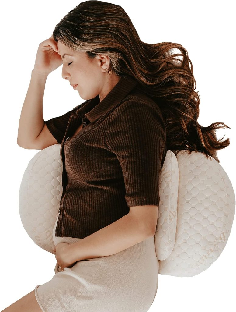 babybub Pregnancy Pillow - Maternity Pillow for Pregnant Women - Soft Body Pillow Support for Back,Belly,Hips  Legs - A Must Have Pregnancy Pillows for Sleeping - Travel Friendly  Machine Washable