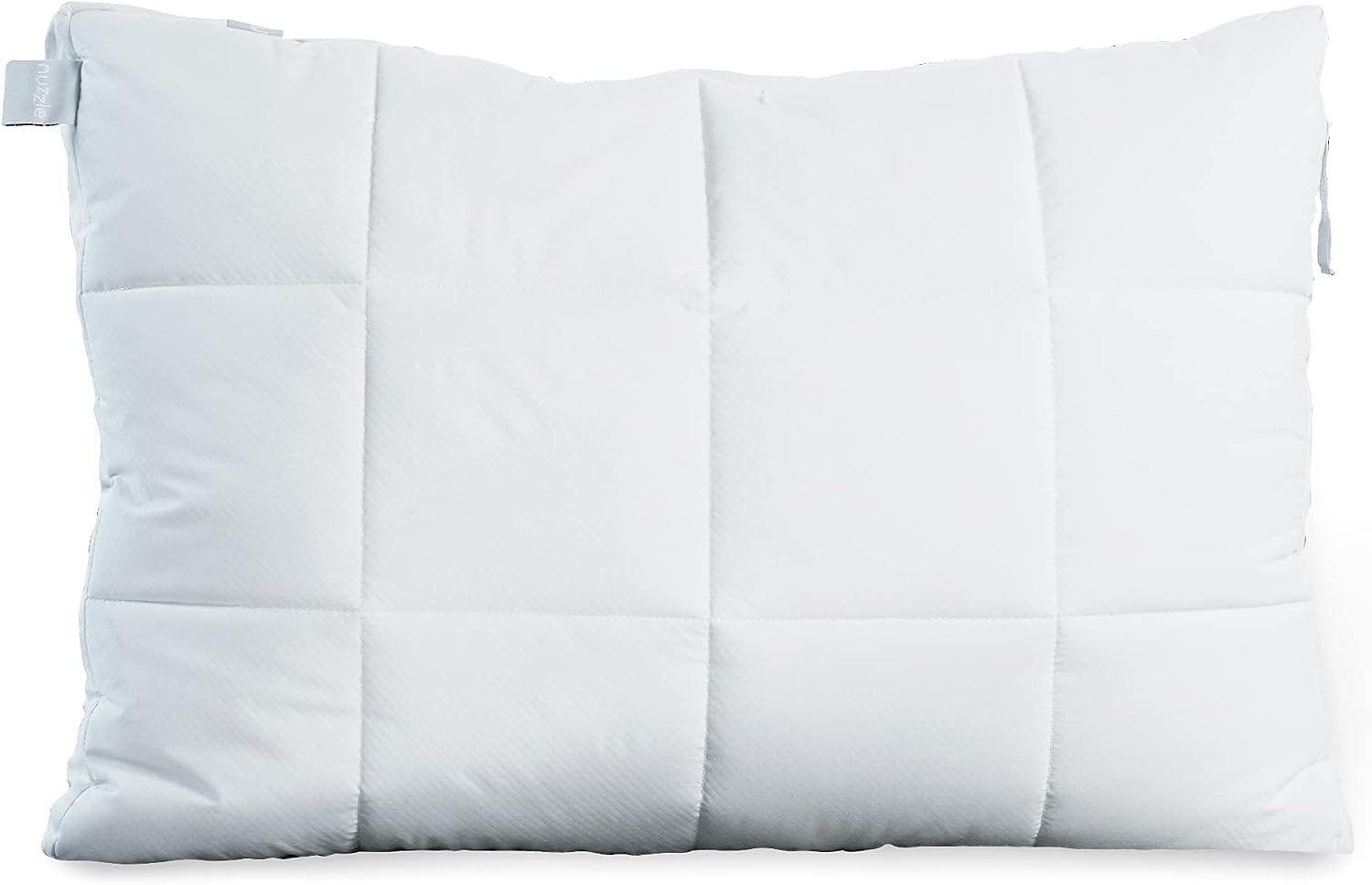 Nuzzle Bed Pillow for Sleeping - Ultra Soft Cooling Pillow with 2 Adjustable Inner Layers for Comforting Support, Washable Luxury Queen Size Pillows - Perfect for Side, Back, and Stomach Sleepers