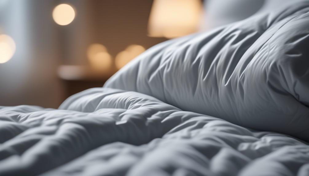 comparing bedding options for warmth