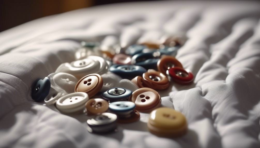 different fasteners for bedding