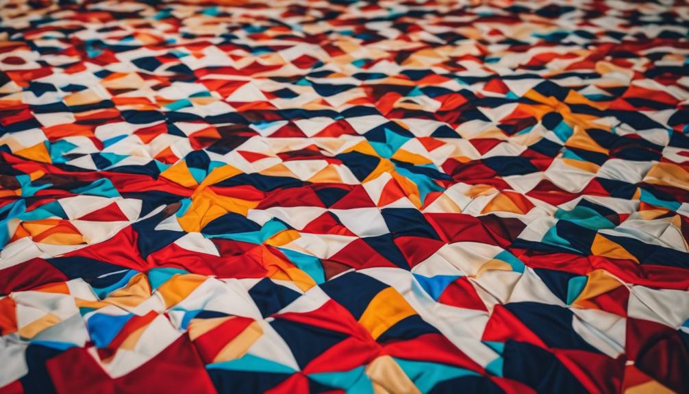 sewing square quilt top
