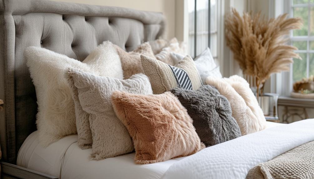 pillow selection for full beds