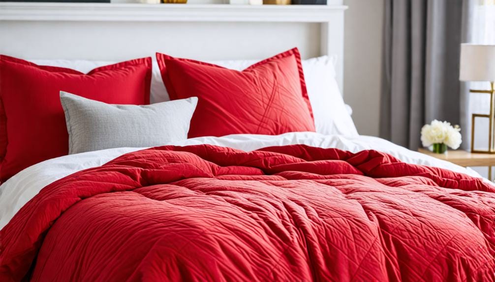 What Color Sheets Go With Red Comforter? Let’s Match It Up