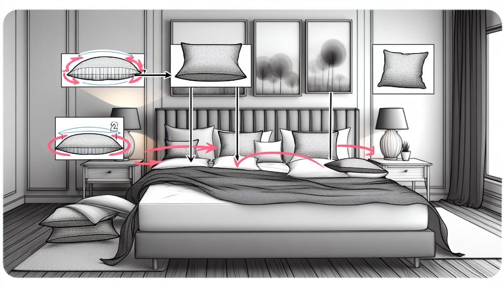 pillow staying strategies for beds