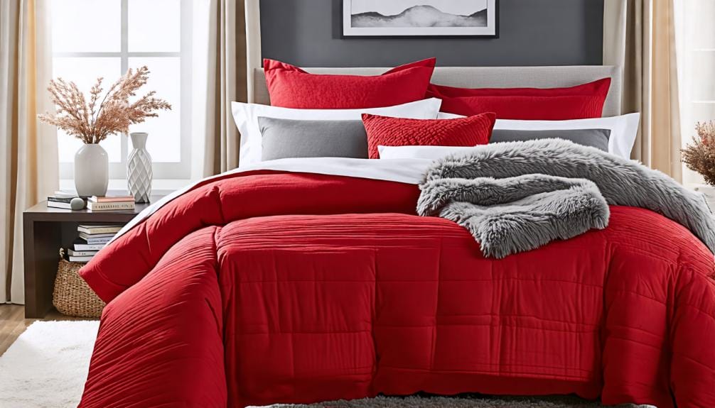 vibrant warm cozy bedding