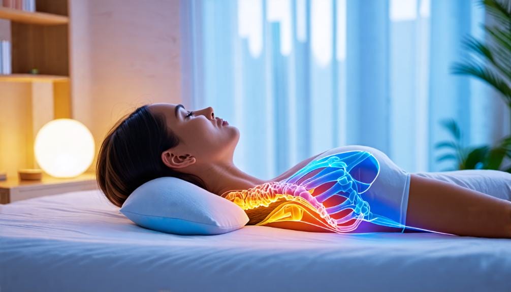 neck pain contour pillow