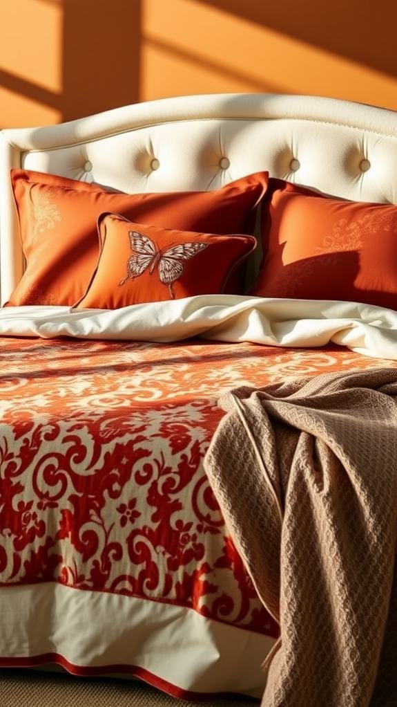 warm spice bedding set