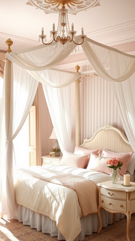 elegant traditional bed design