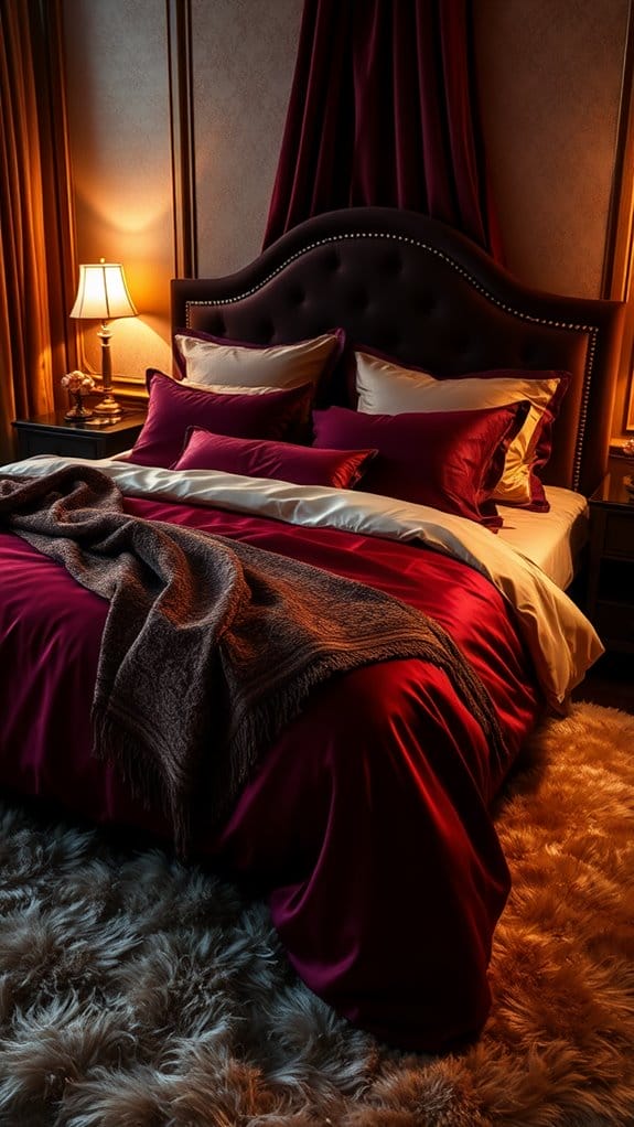 opulent bed linen selections