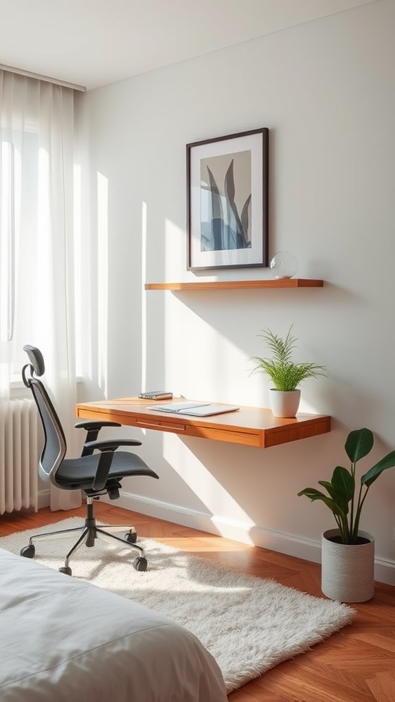 space saving wall desks