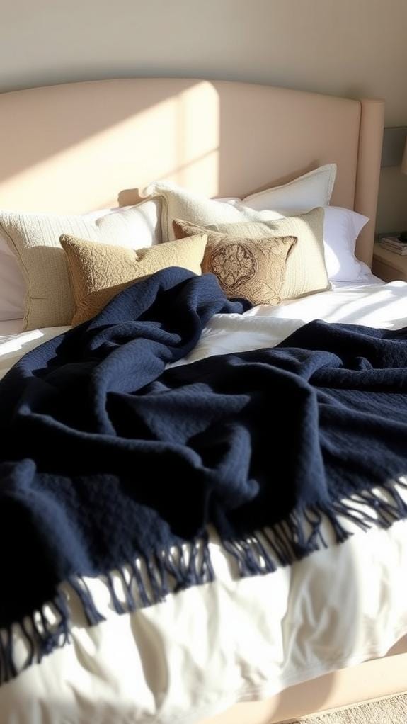 stylish bed throw accessories