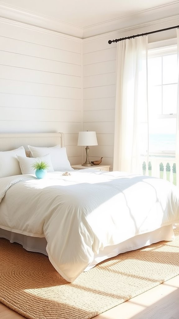 calm coastal bedroom decor