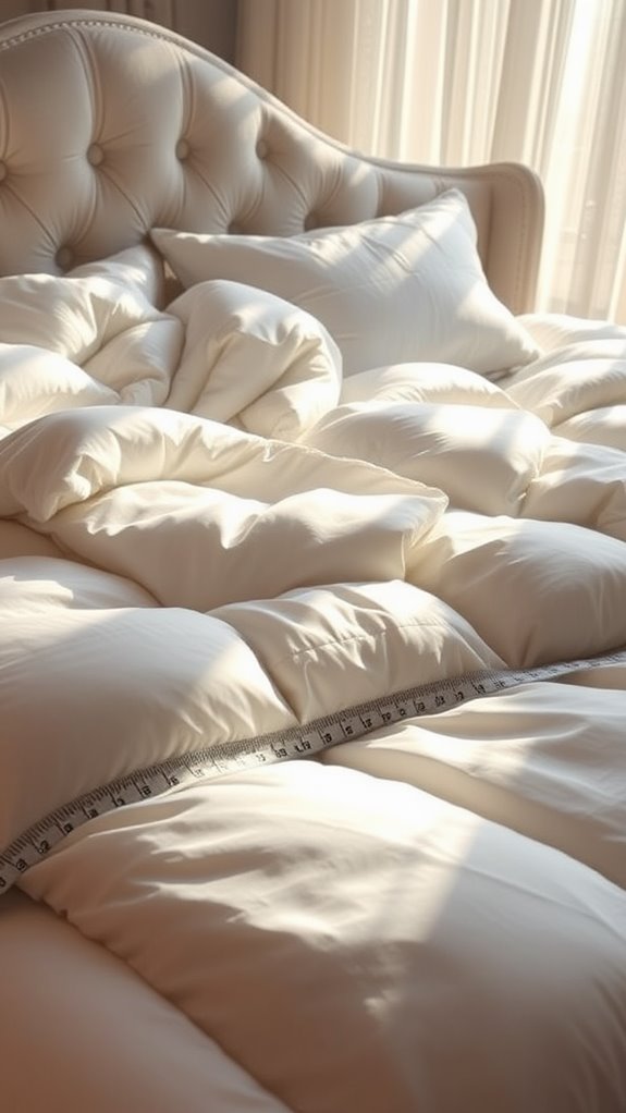 choosing down comforter fill