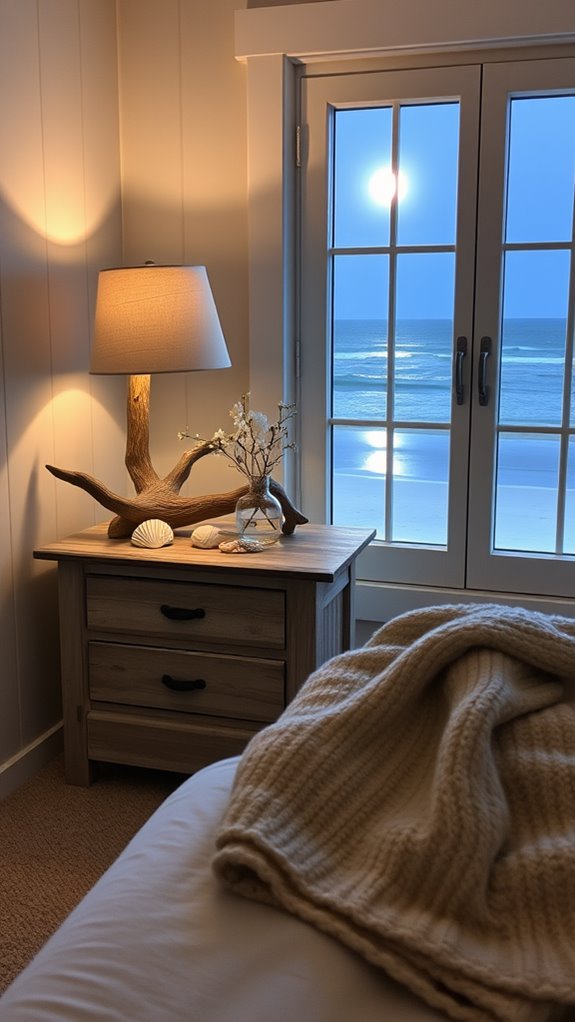 coastal nightstand decor ideas