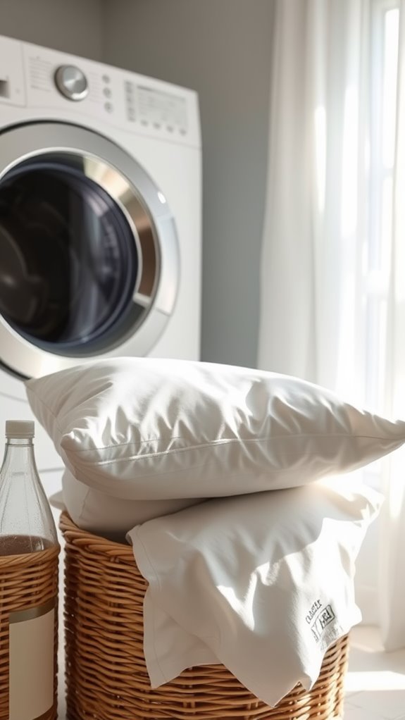 dryer safe cotton pillows