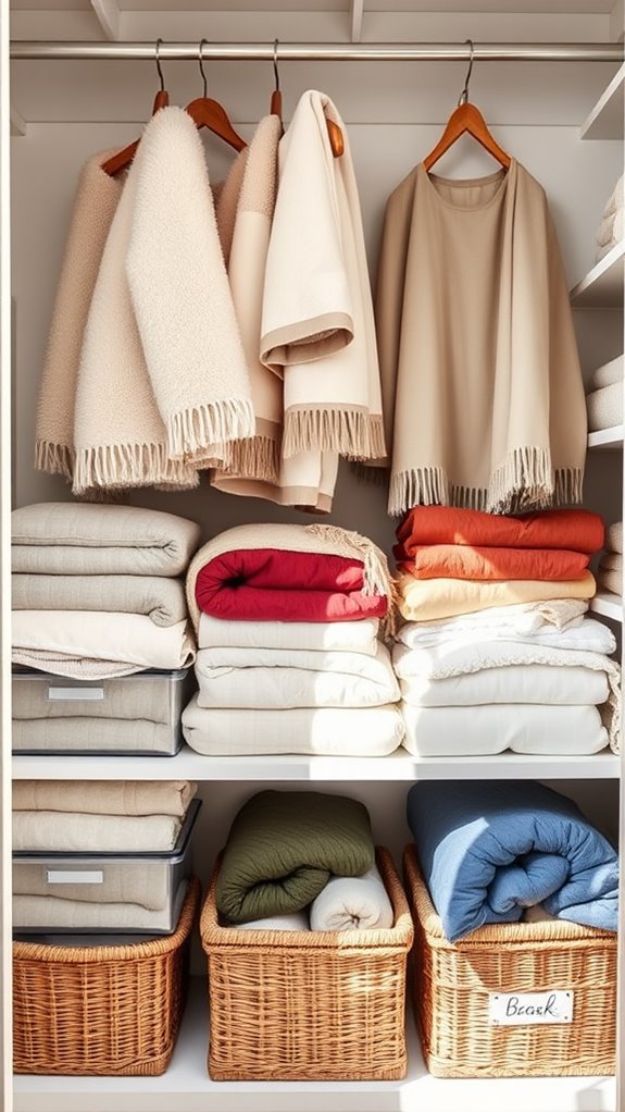 efficient closet organization methods