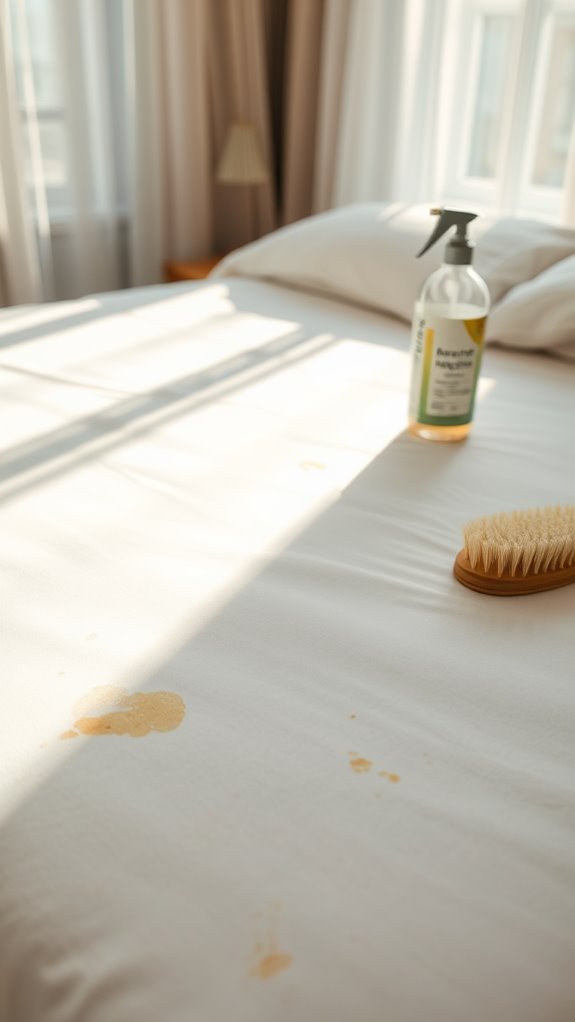 mattress protector yellowing causes