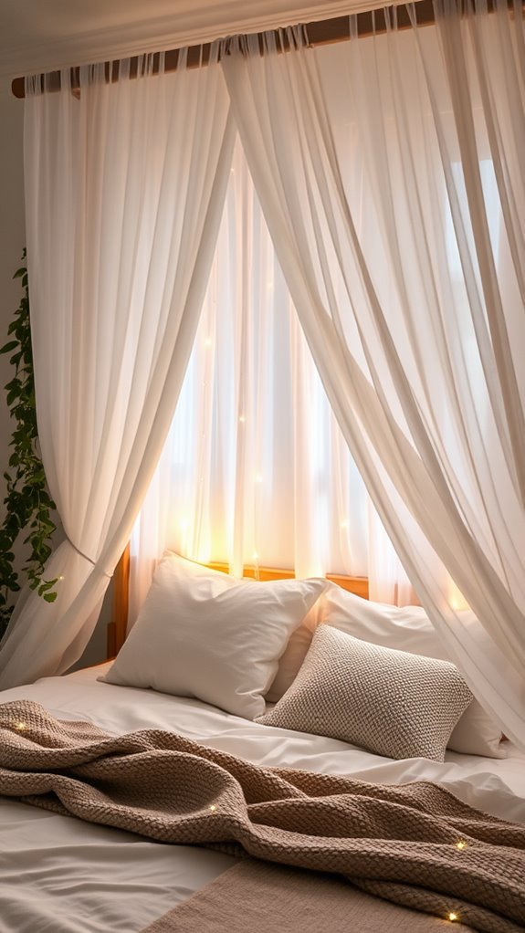 stylish canopy bed enhancements