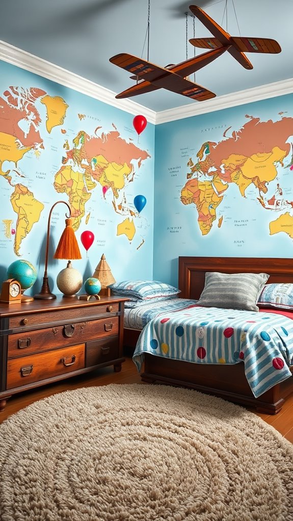 wanderlust inspired decor space