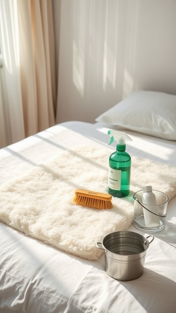 wool mattress topper cleaning essentials