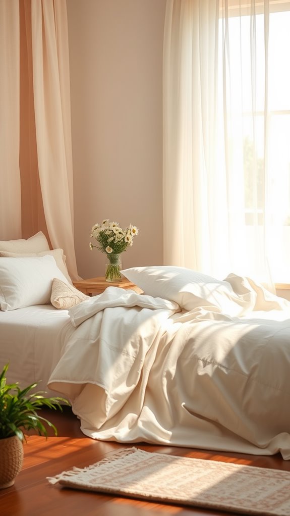 comfortable lightweight bedding layer