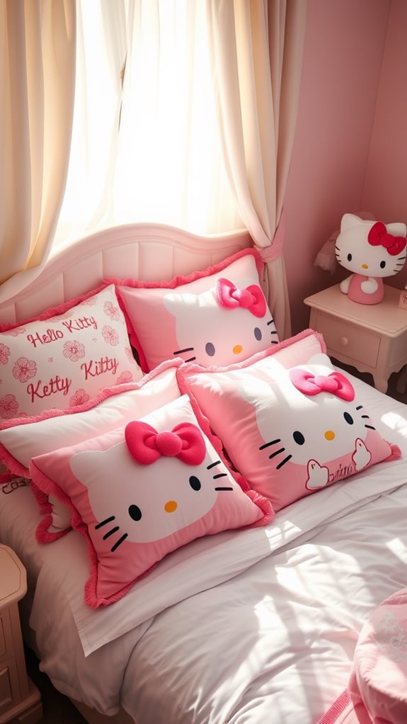 cute hello kitty pillows