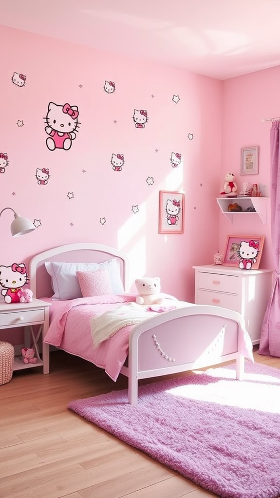 hello kitty color scheme