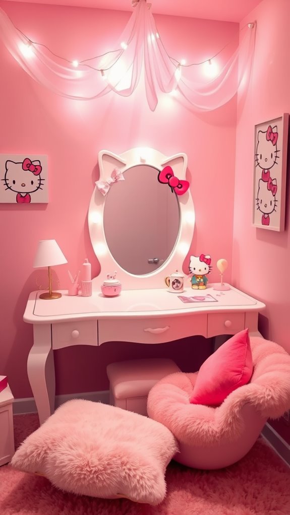 hello kitty dressing station