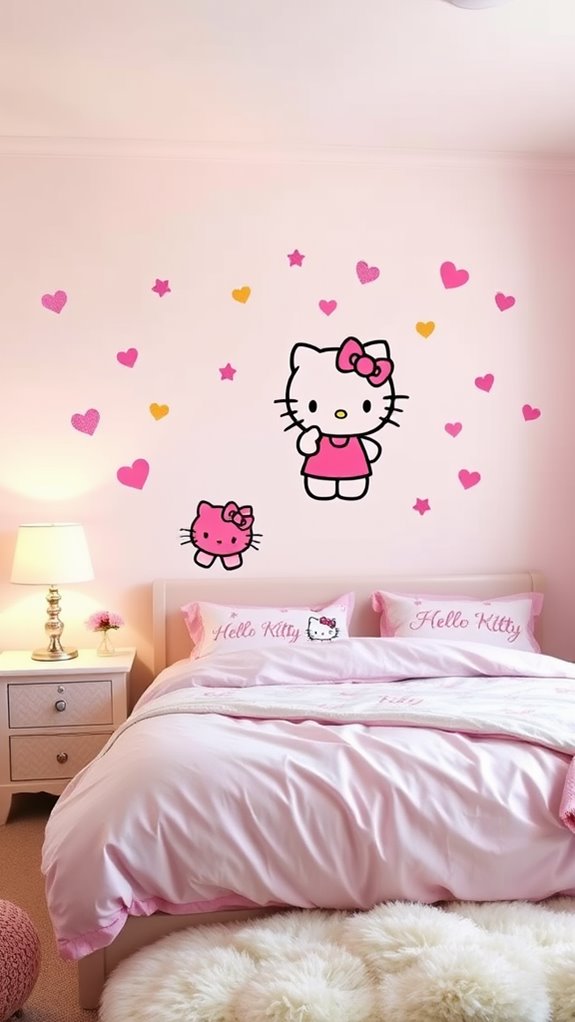 hello kitty wall decor