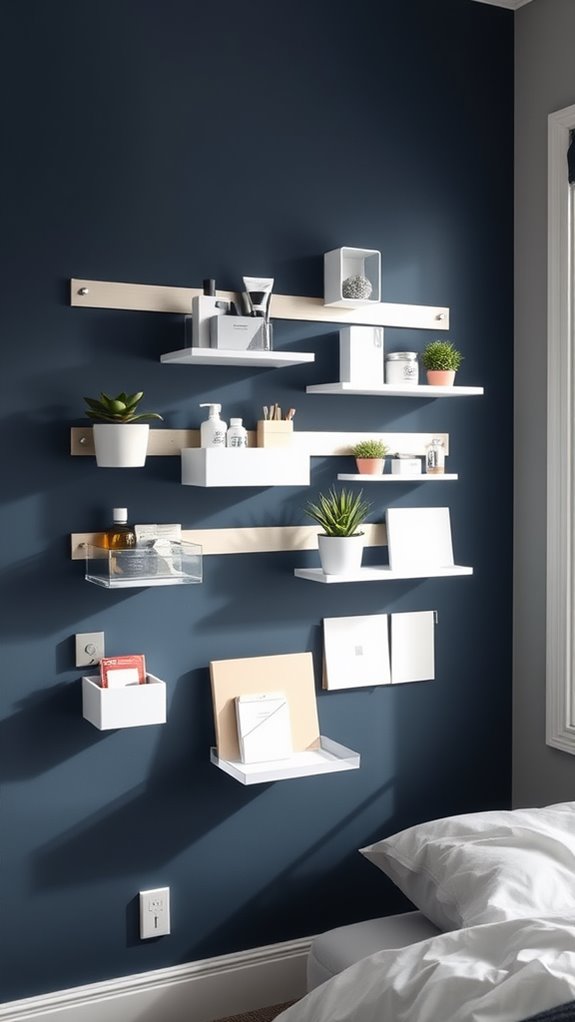 magnetic wall storage solution