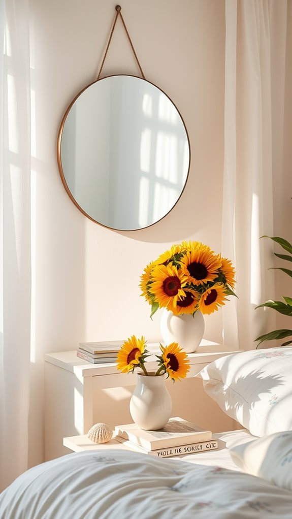 mirror placement enhances decor