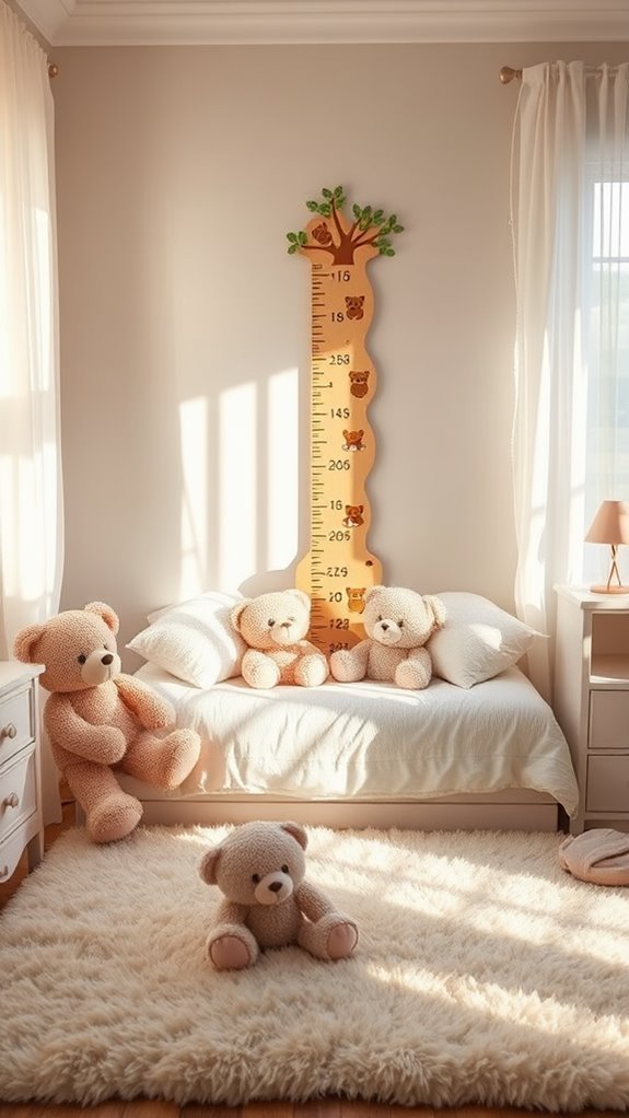 teddy bear height measurement