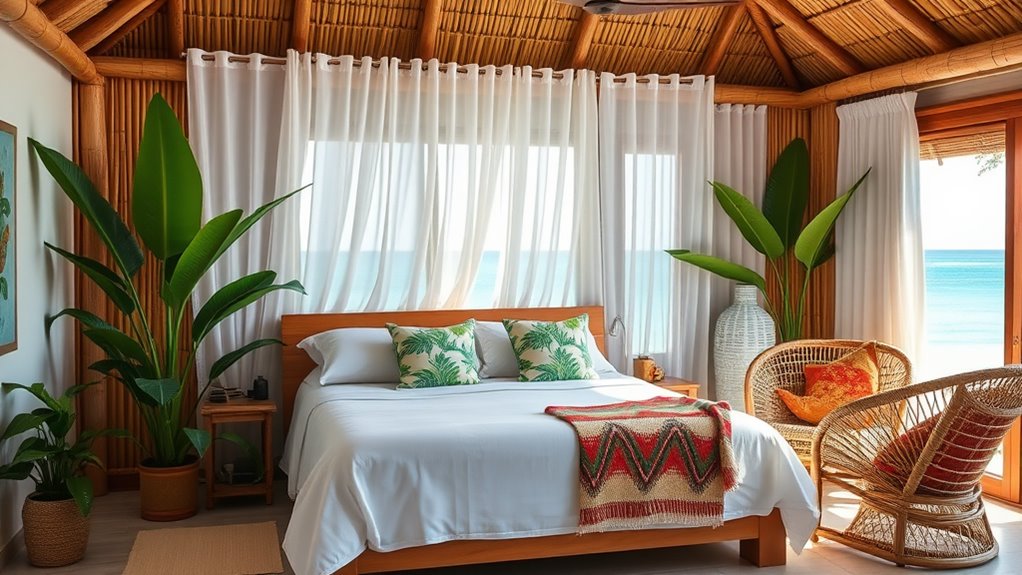 45 Tropical Bedroom Ideas That Bring Paradise to Your Home